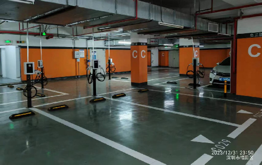 深圳福田某產(chǎn)業(yè)園充電站
